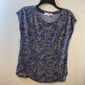 LOFT Floral Blouse